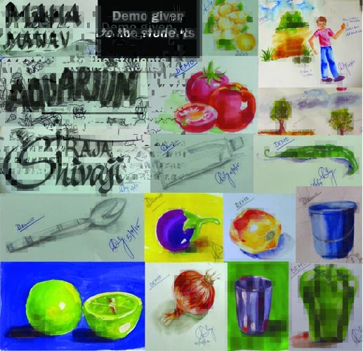 Demo stilllife kids shading elementary intermediate